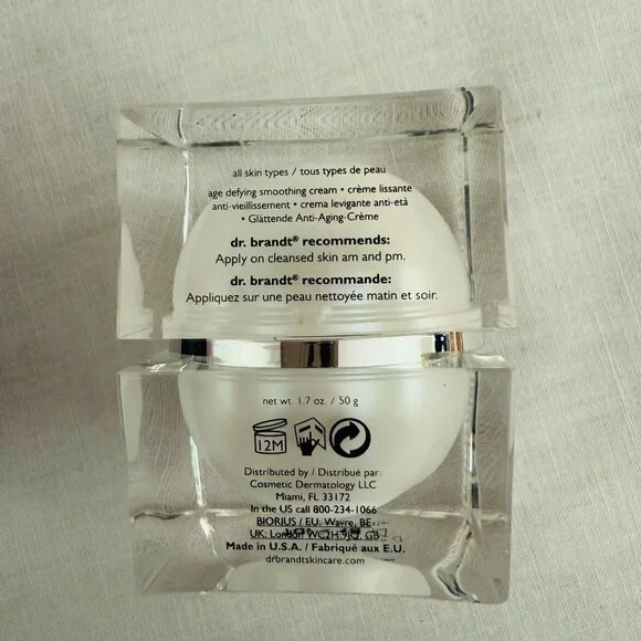 Dr Brandt DNA Do Not Age Time Defying Cream Full Size 1.7 Oz for Face Wrinkles